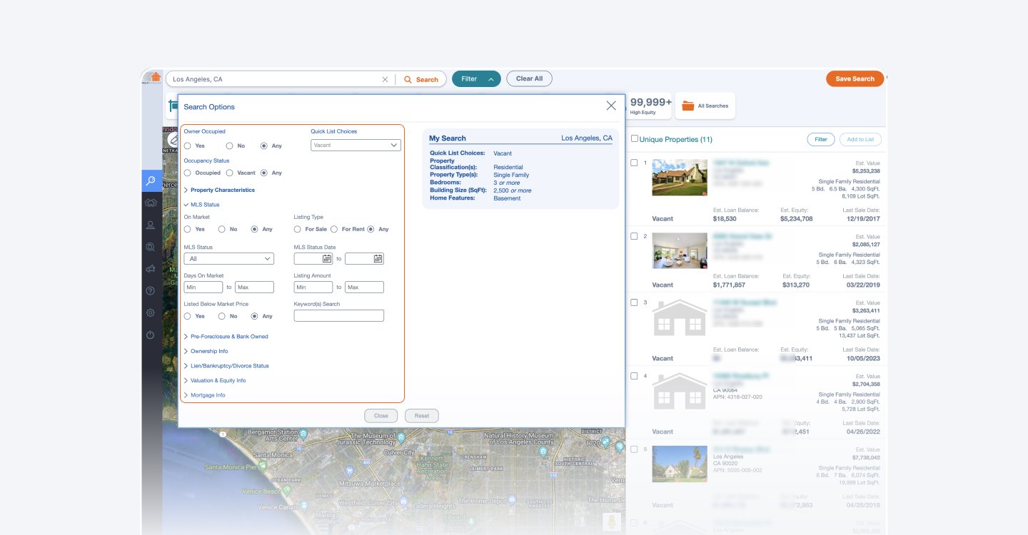 How to Find Vacant Properties Using PropStream