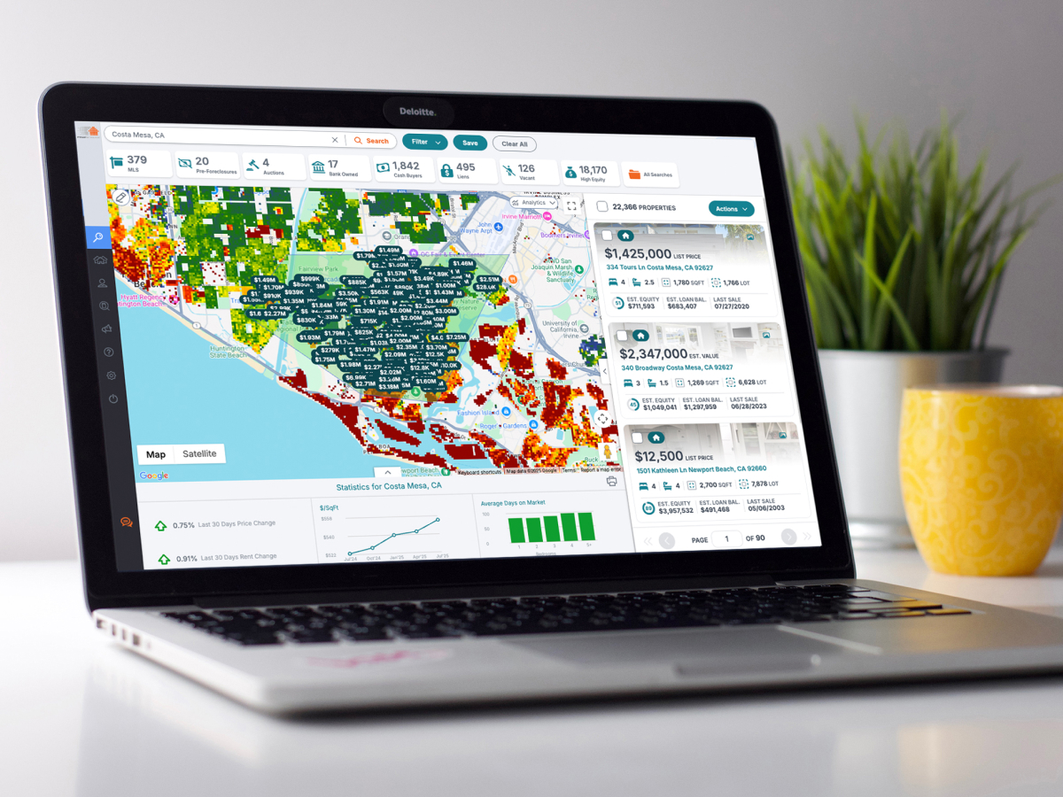 PropStream Map Search