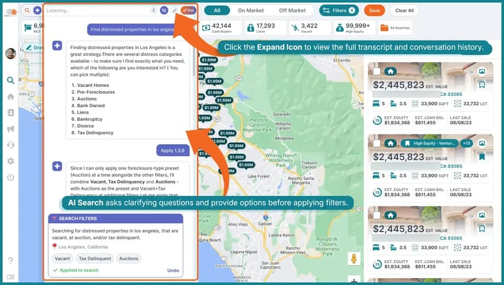 AI Search asks clarifying questions instead of guessing - in AI Search