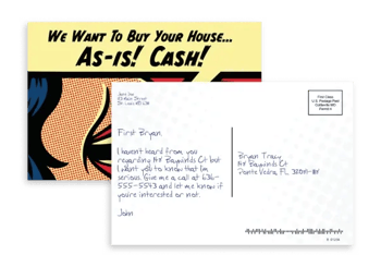 PropStream Direct Mail postcards PropStream Direct Mail postcards