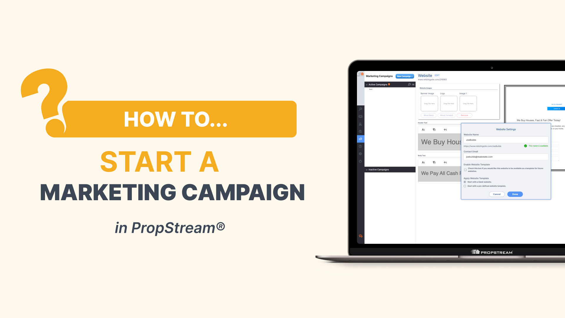 How-To-STARTAMARKETINGCAMPAIGN-in-PropStream-1920x1080@2x