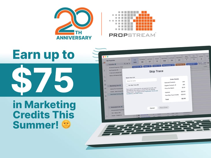 ProPStream announces 20th Anniversary celebration rewards up to $75.