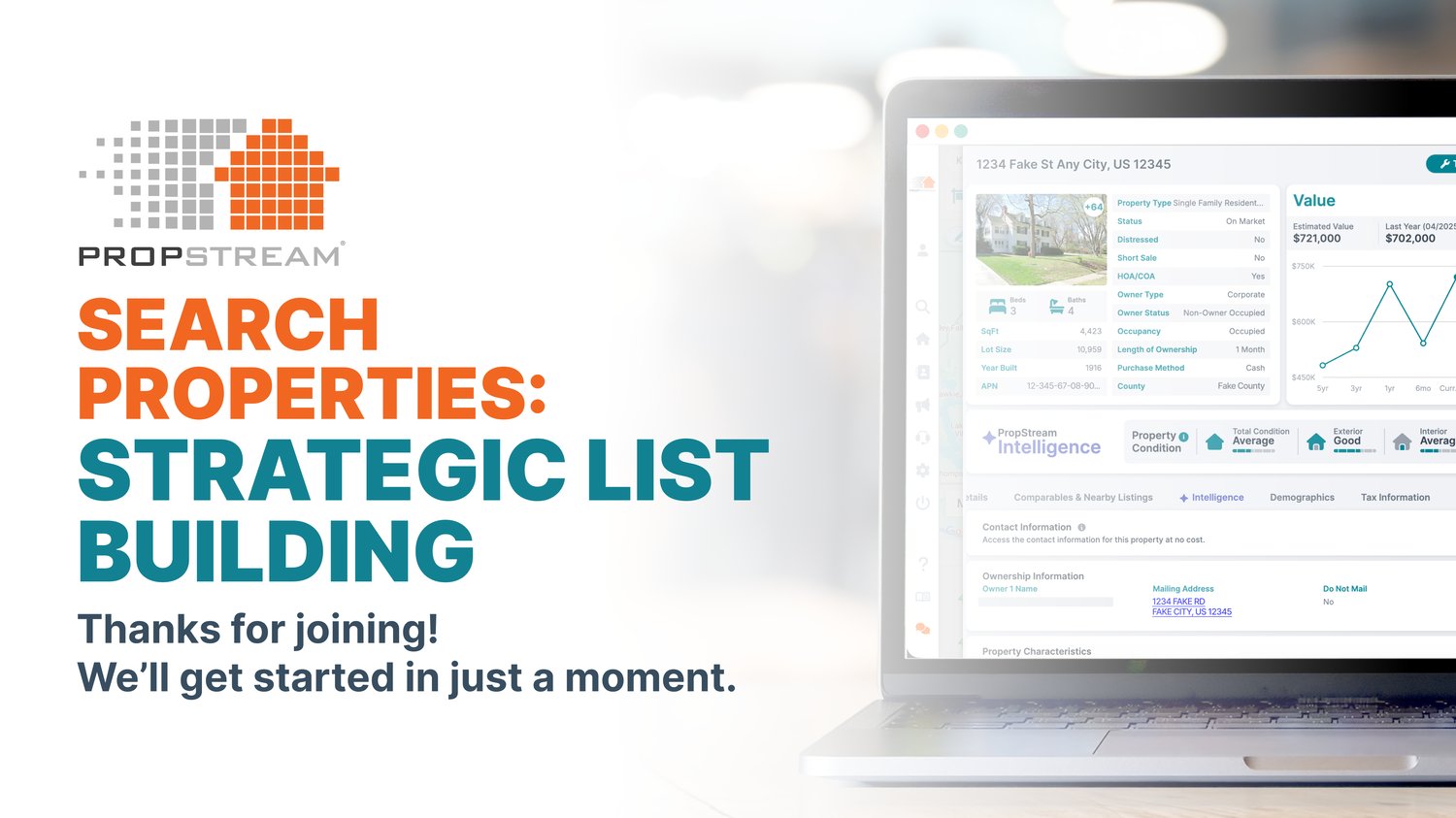 Search Properties: Strategic List Building