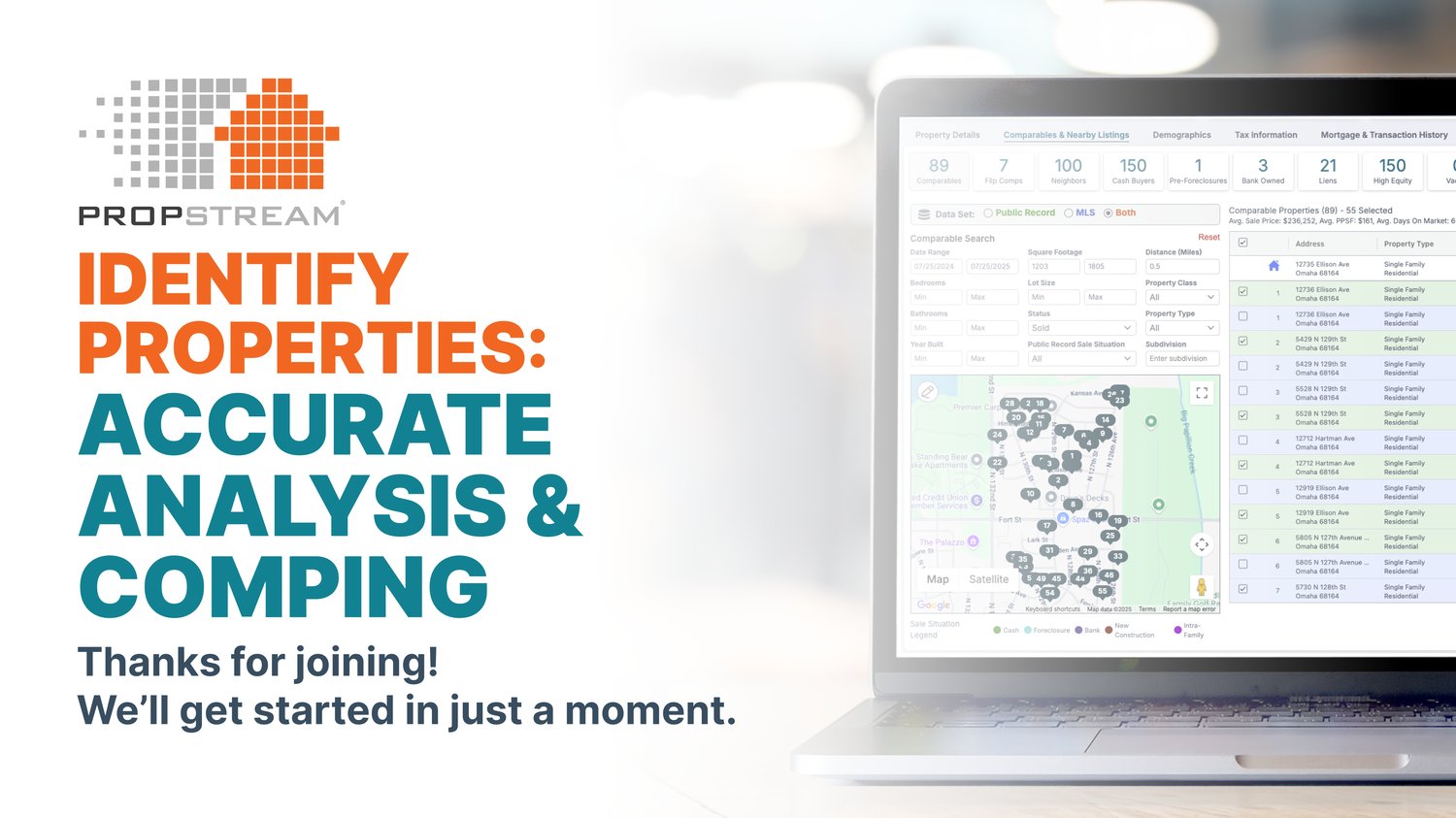 Tuesday PropStream Webinar Build Smarter Lists & Work Less