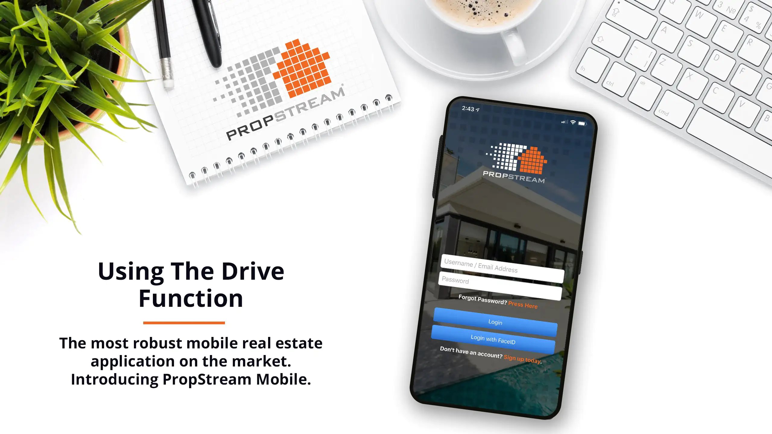 PropStream Mobile - Using the Drive function