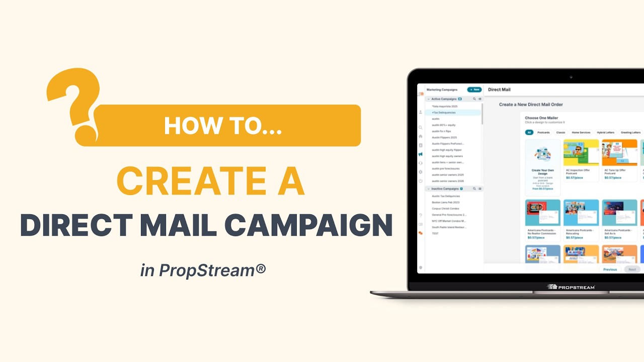 how to create a direct mail campaign