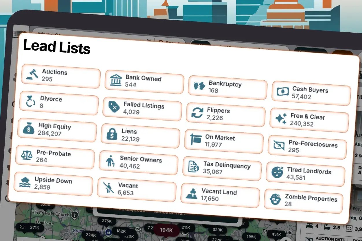 lead lists for wholesaling in Georgia