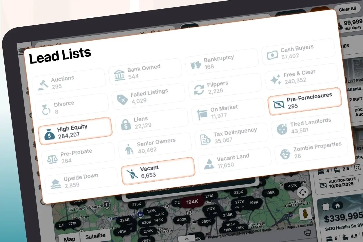 preforeclosures - using data to find off market properties