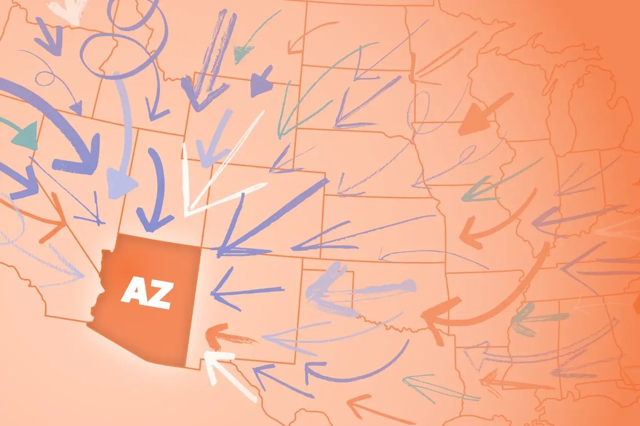 relocation to arizona - blog image showing migration to arizona