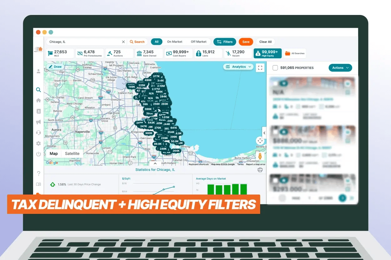 tax delinquent properties in Chicago,IL