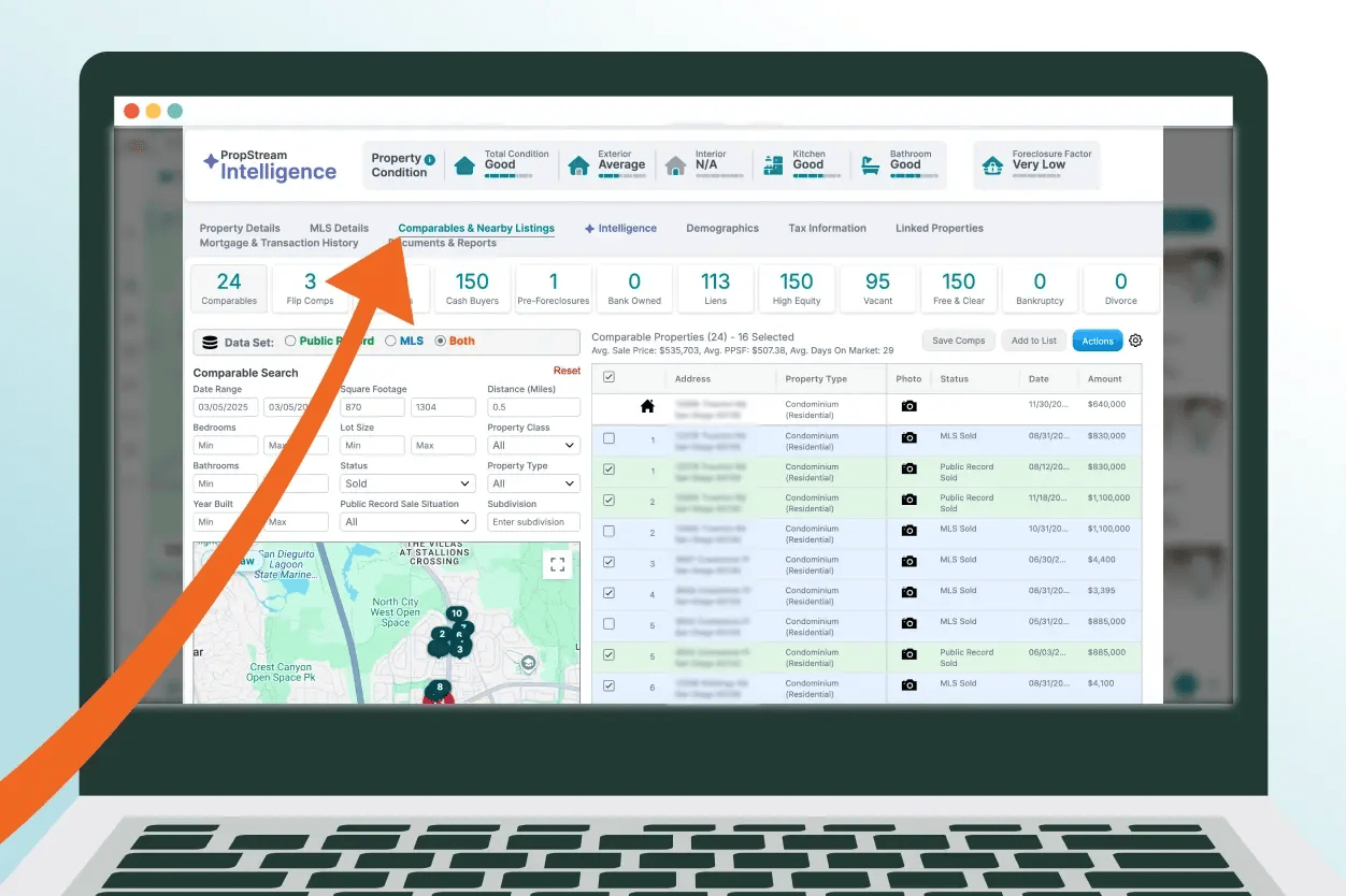 a graphic showing the significance of Comps