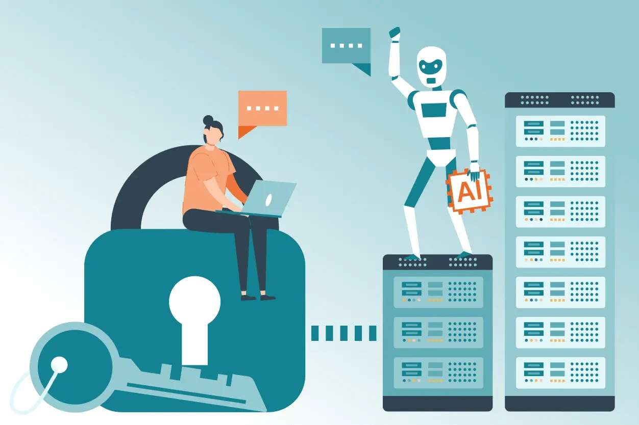 data securitya nd client confidentiality while using AI in real estate