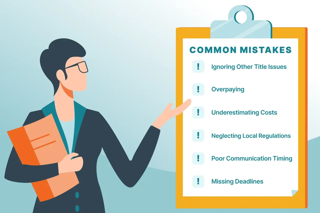 commpn to avoid for tax delinqent properties