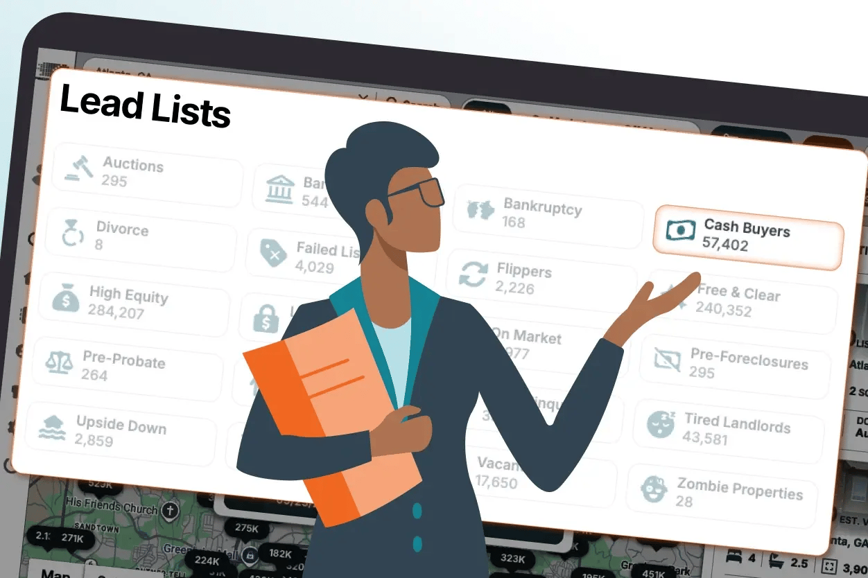 PropStream Cash buyers Lead List