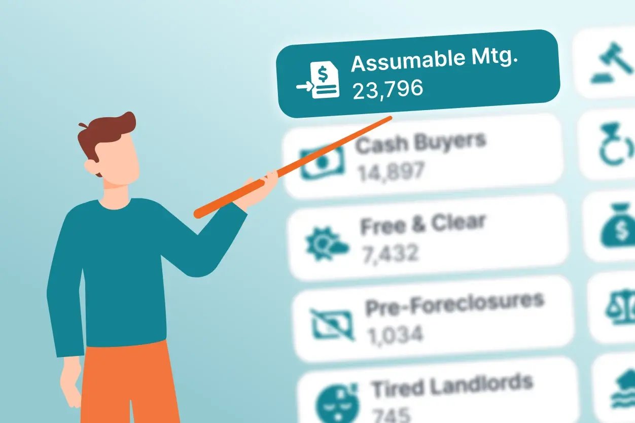 image of Assumable Mortgage Lead List in PropStream