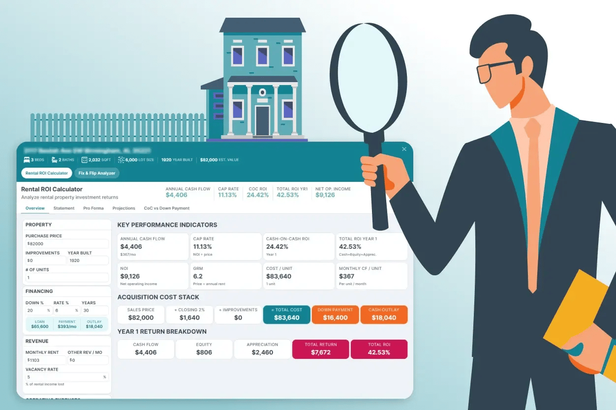 Evaluating properties with PropStream Easily