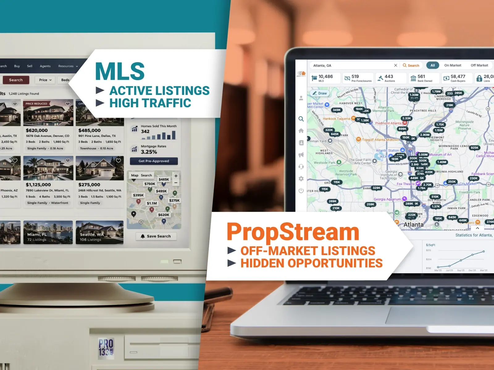 PropStream better than MLS Alone
