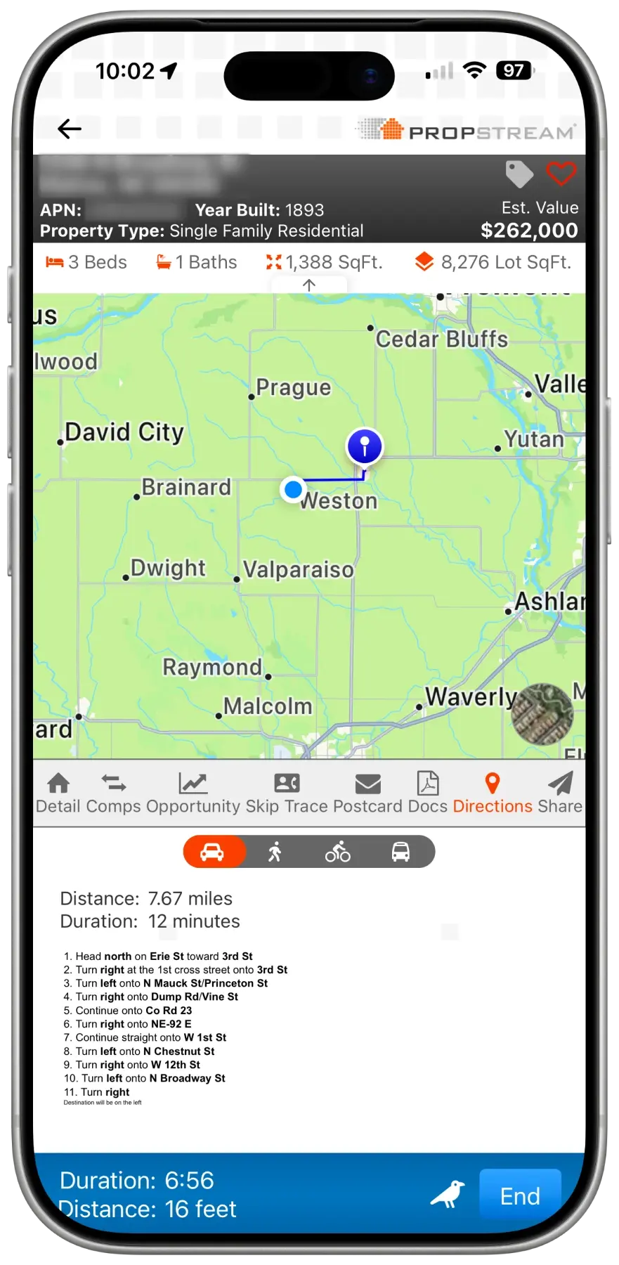 Driving for dollars - mobile app