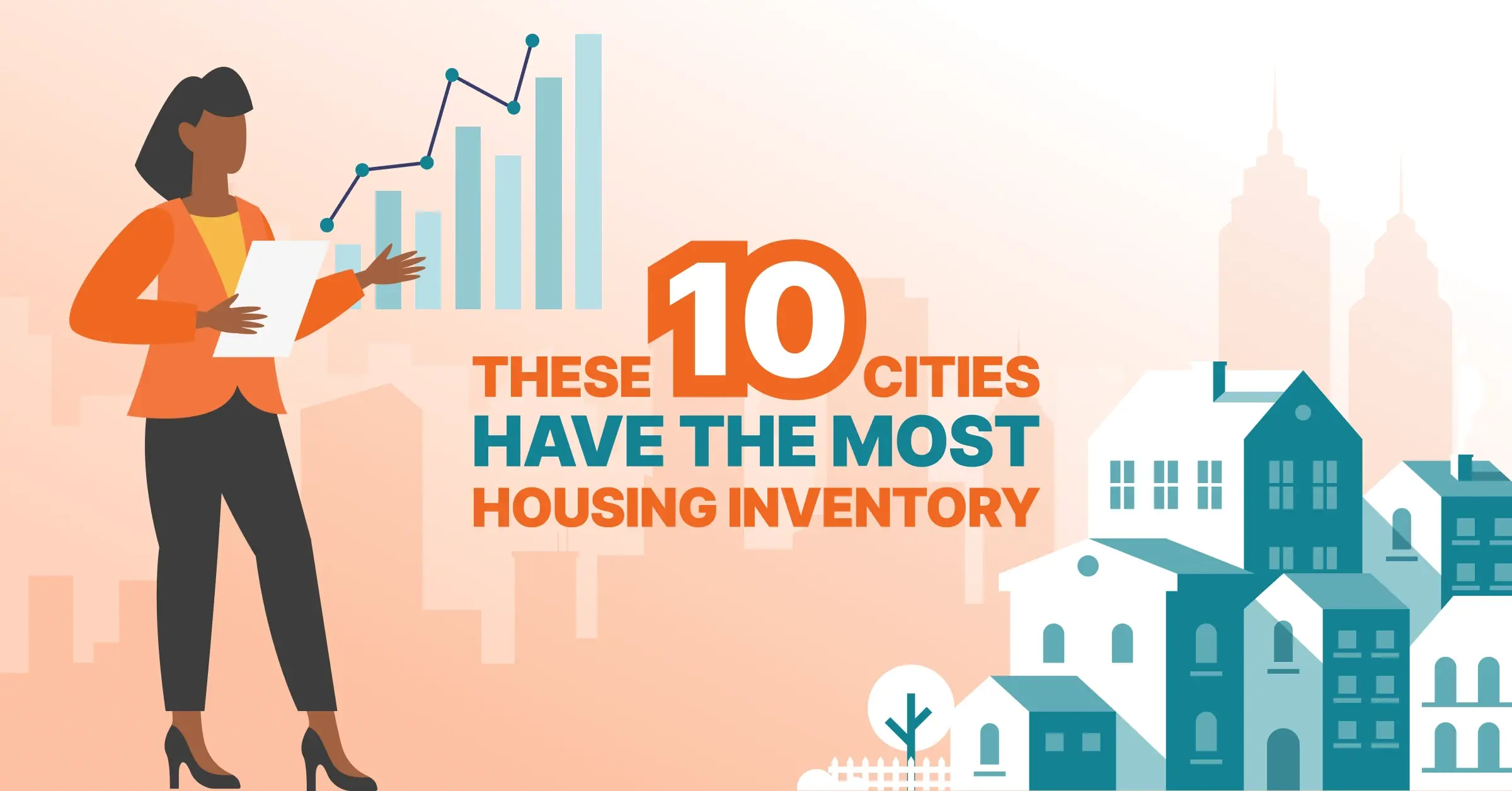 These 10 cities have the most housing inventory