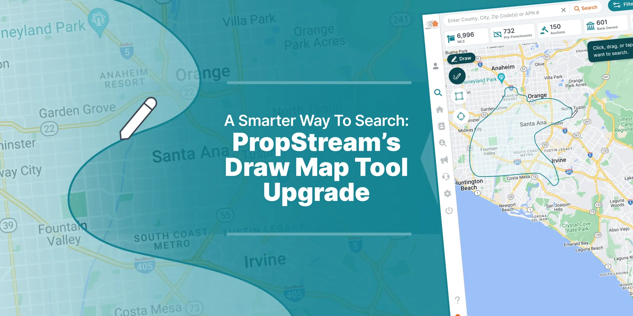 propstream draw map tool graphic